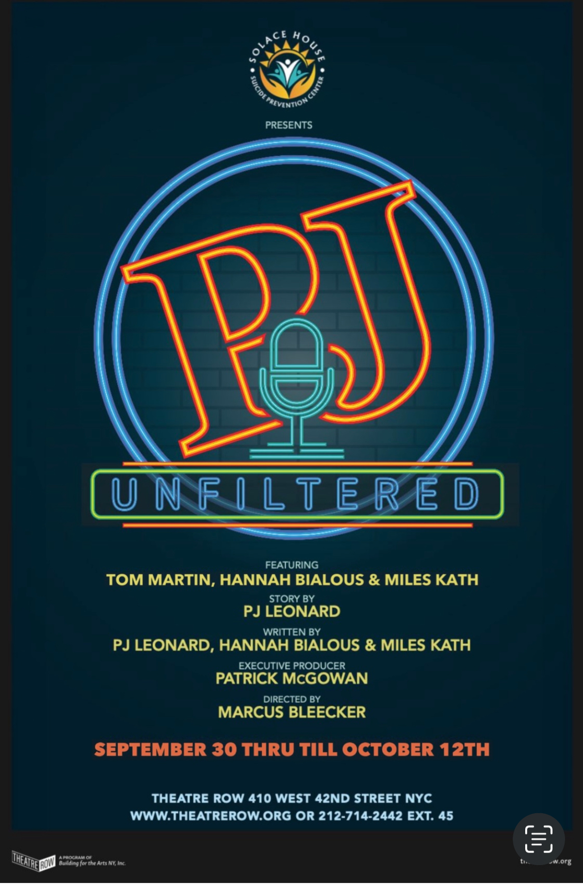 PJ Unfiltered — Poster